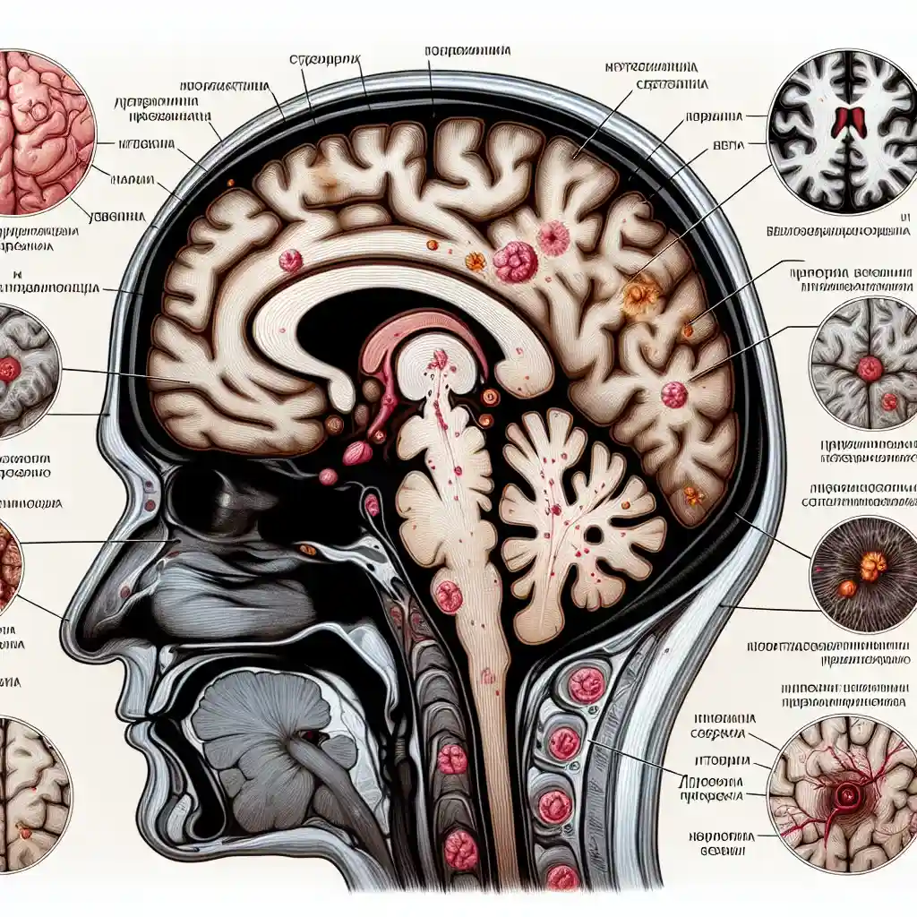Які структури видно на МРТ головного мозку